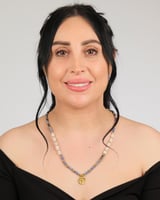 Polimooi Sodalit & İnci Kolye · Bronz Lotus Tohumu Kolye Ucu