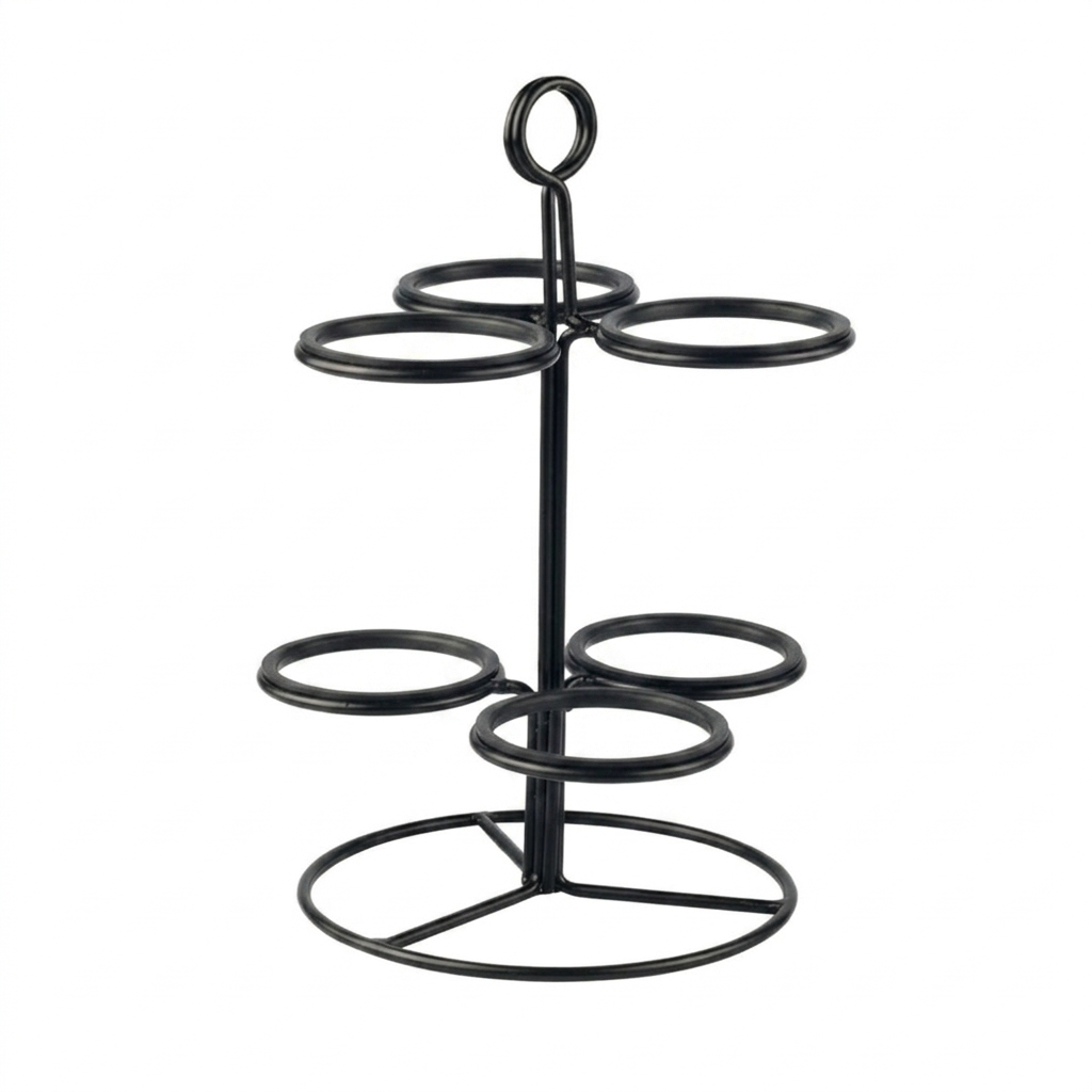 Sauce Stand with 6 Cup Holders