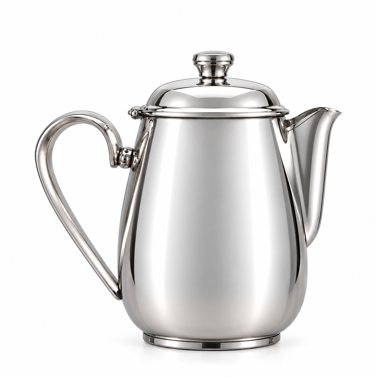 Stainless Steel Coffee Milk Pot with Lid