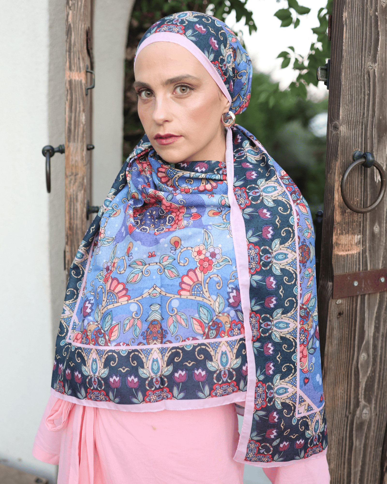 Ay Atlası Silk Nomads Vual İpek Şal · görsel 2