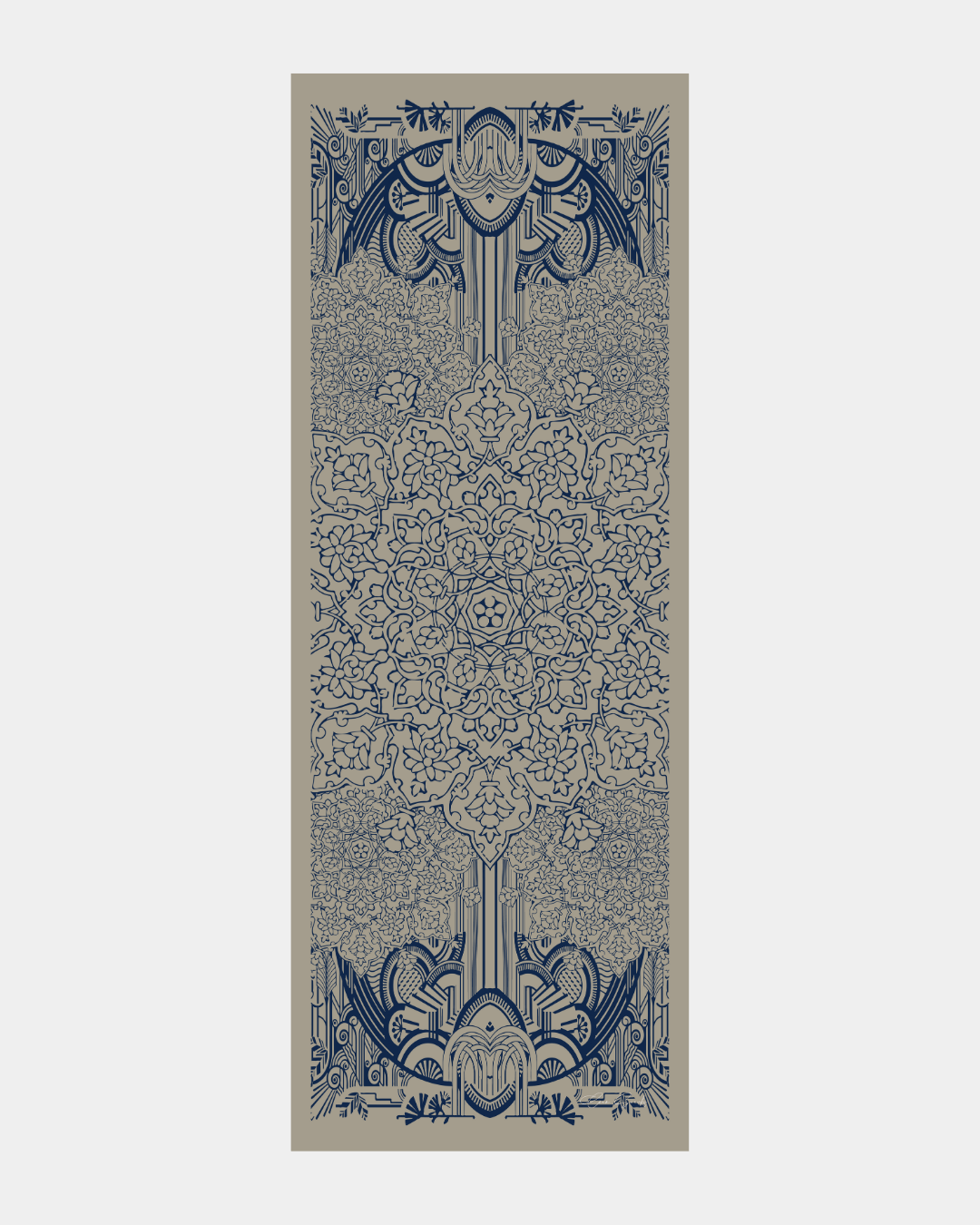 Bej & Lacivert Harem Rüyası Desen Şal - 60 · görsel 7