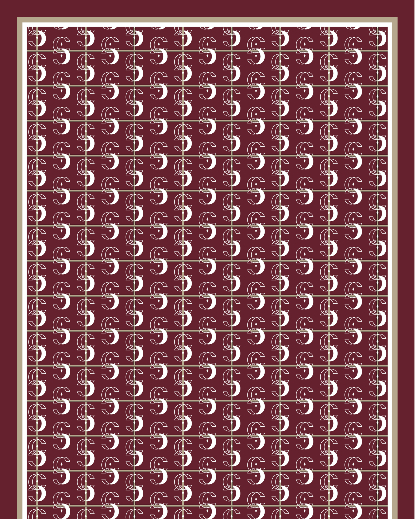 Bordo Royal Vual İpek Şal · görsel 6