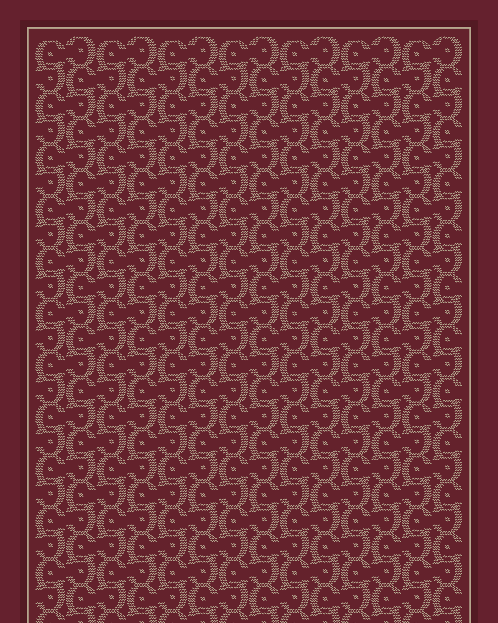 Bordo Select Vual İpek Şal · görsel 6
