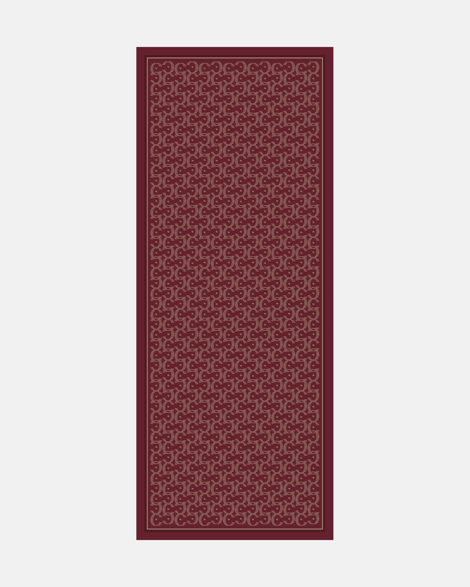Bordo Select Vual İpek Şal · görsel 5