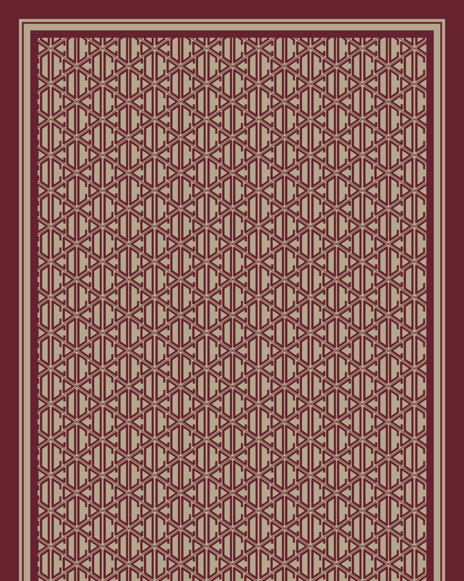 Bordo Signature Vual İpek Şal · görsel 4