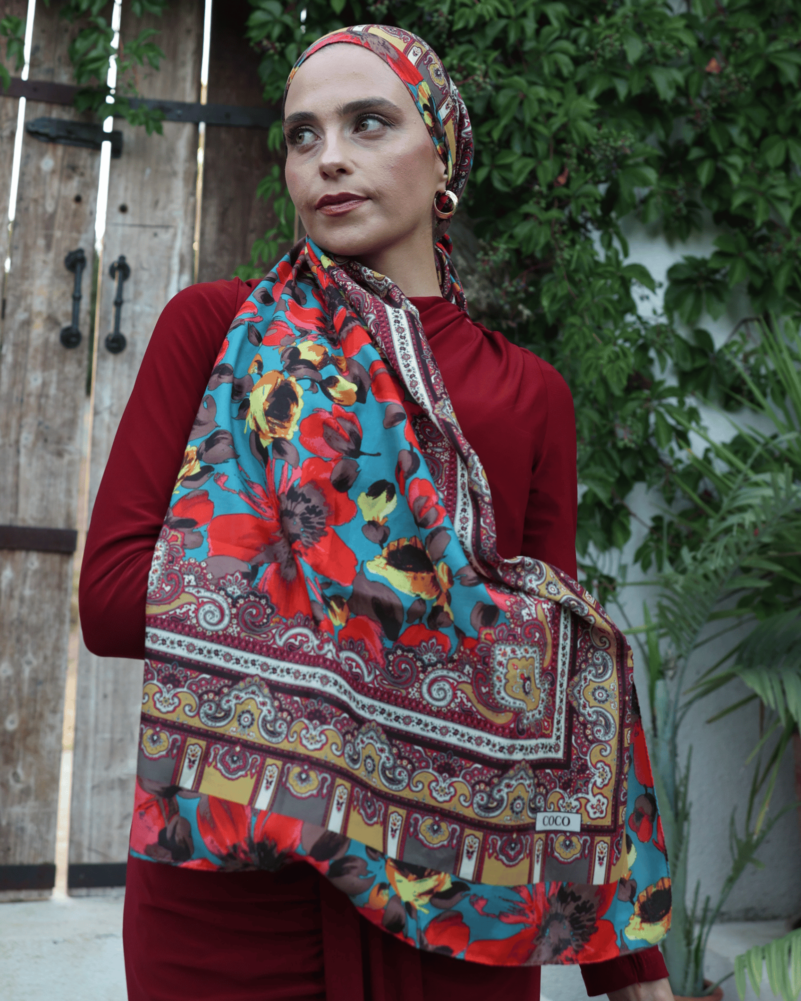Bozkır Güneşi Silk Nomads Vual İpek Şal · görsel 2