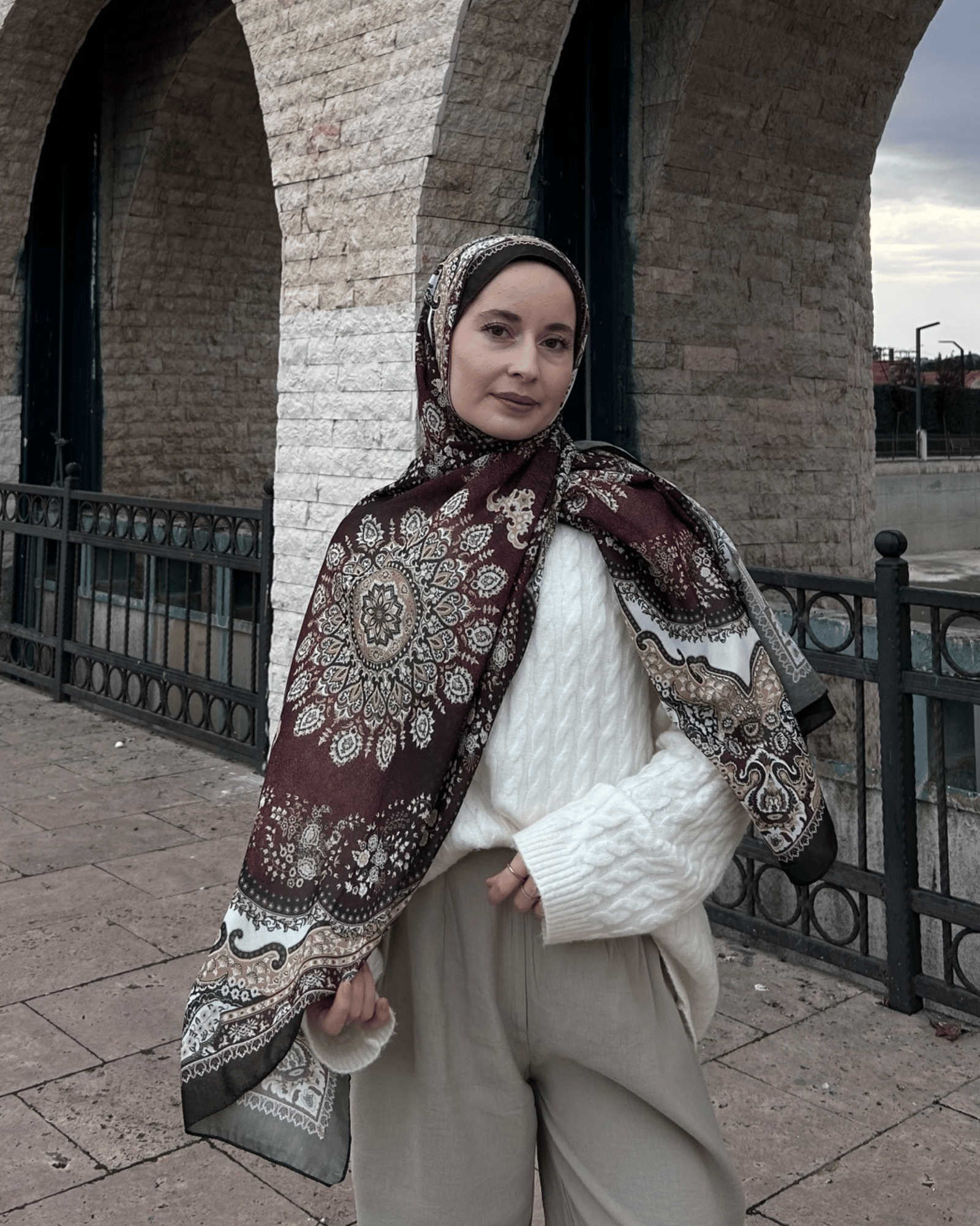 Ceylan Adımı Silk Nomads Vual İpek Şal · görsel 2