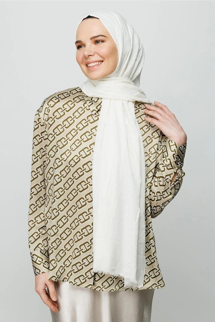 Ekru Bambu Şal · görsel 2