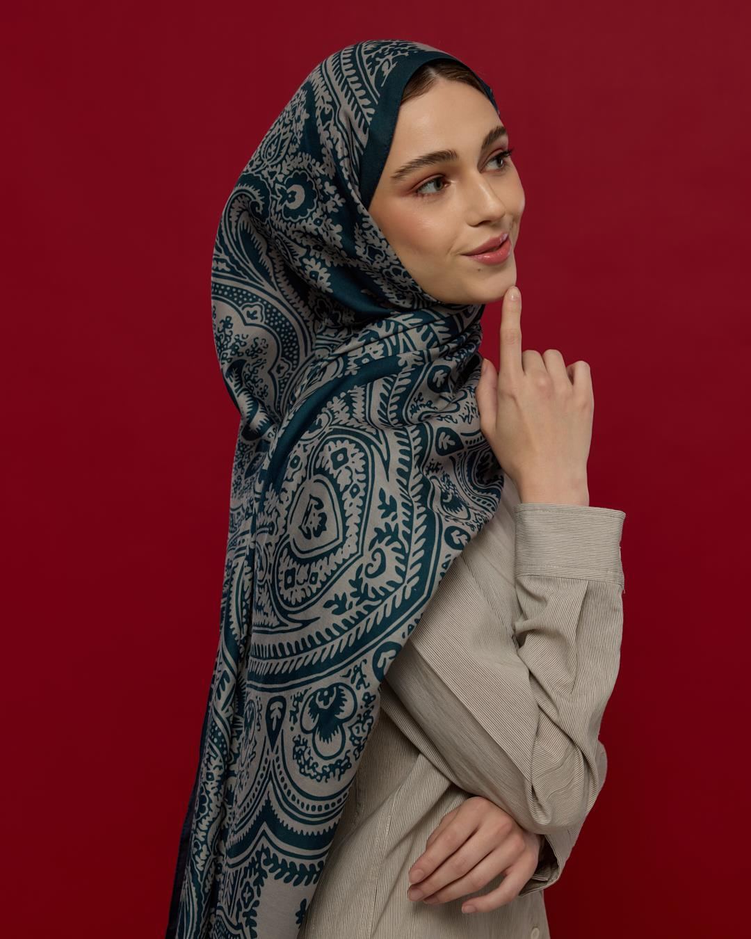 Gece & Taş Sultani Desen Şal - 57 · görsel 3