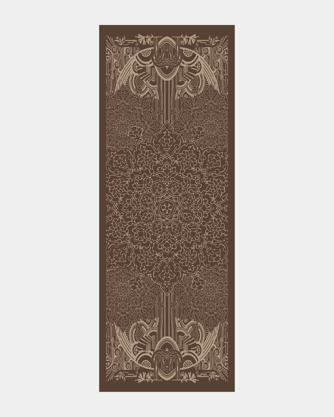 Kakao & Krem Tarçını Harem Rüyası Desen Şal - 35 · görsel 8