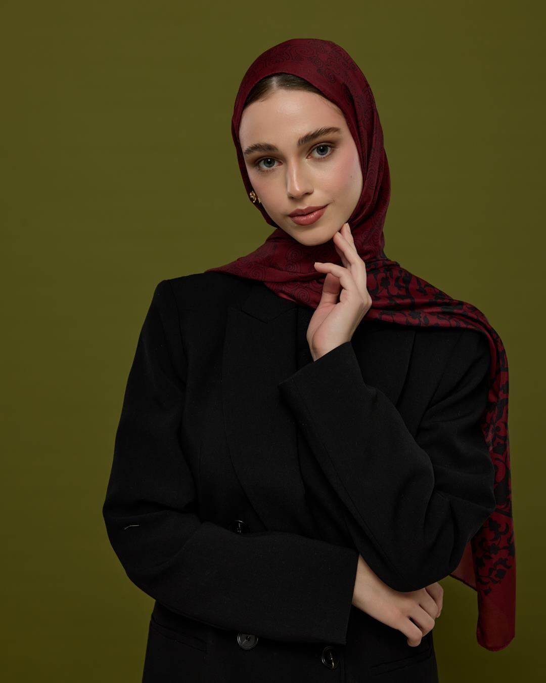 Lav & Nar Saraylı Desen Şal - 78 · görsel 8