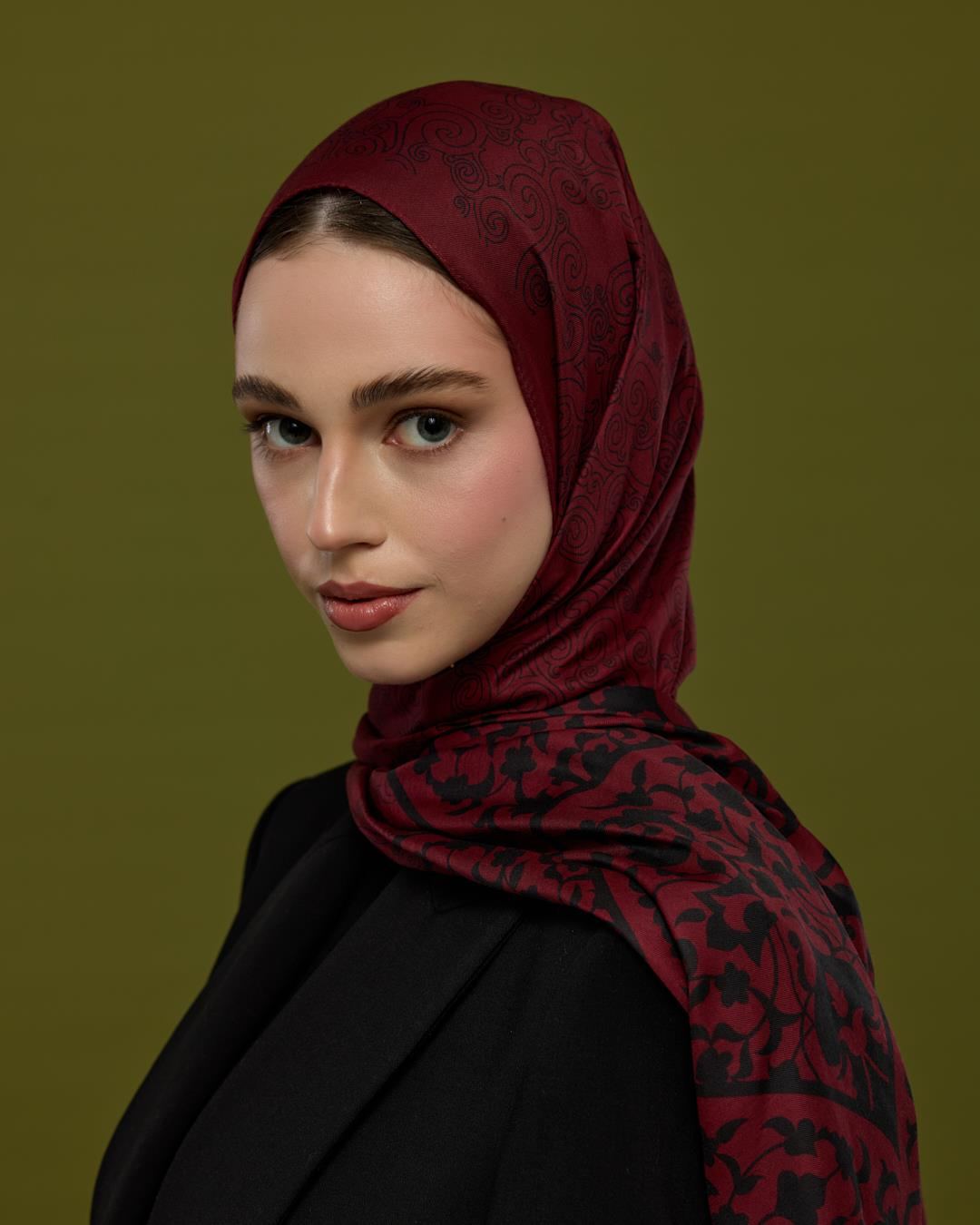 Lav & Nar Saraylı Desen Şal - 78 · görsel 3