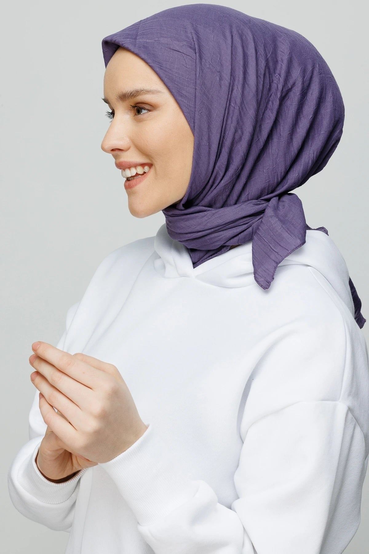 Lavanta Bambu Eşarp · görsel 3