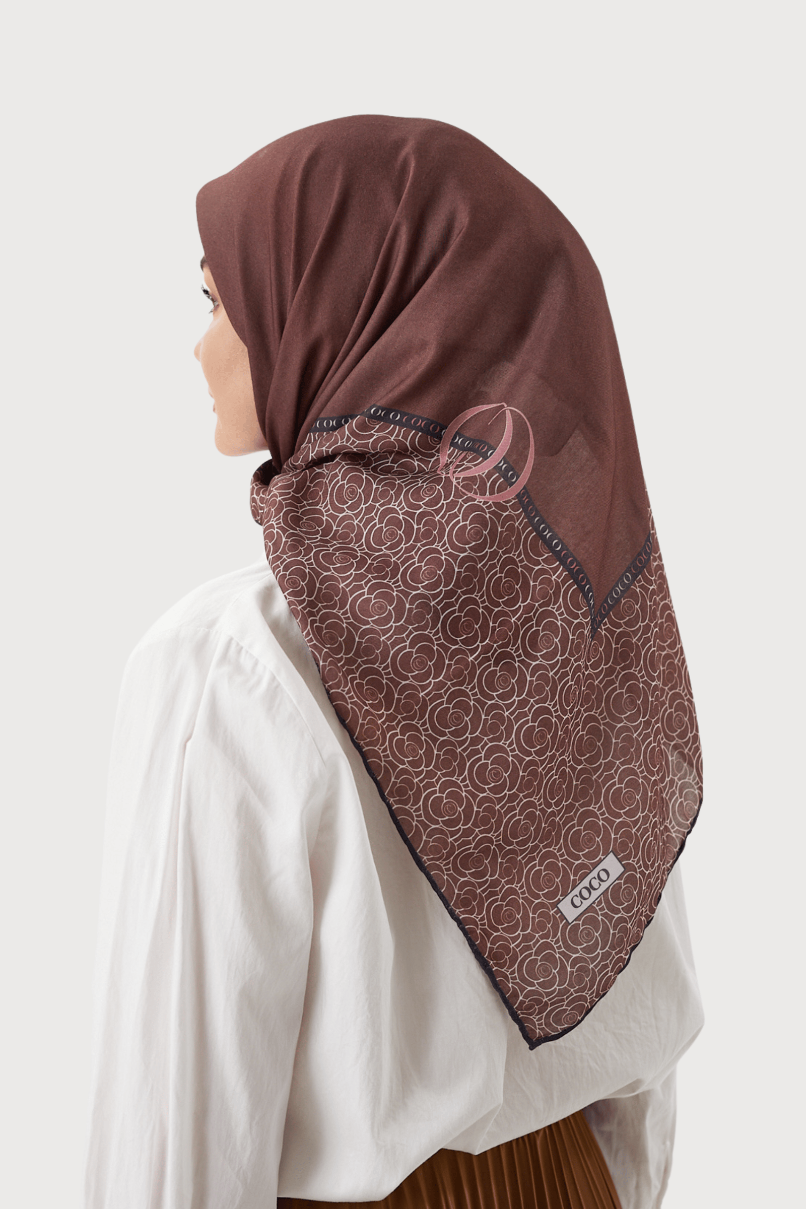 Mocha - Paris Pamuk Eşarp · görsel 3