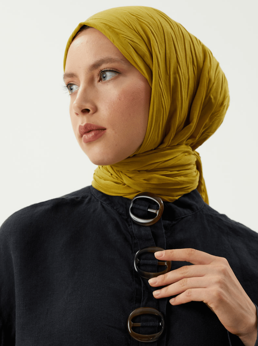 Olive Piliseli Bambu Şal · görsel 4
