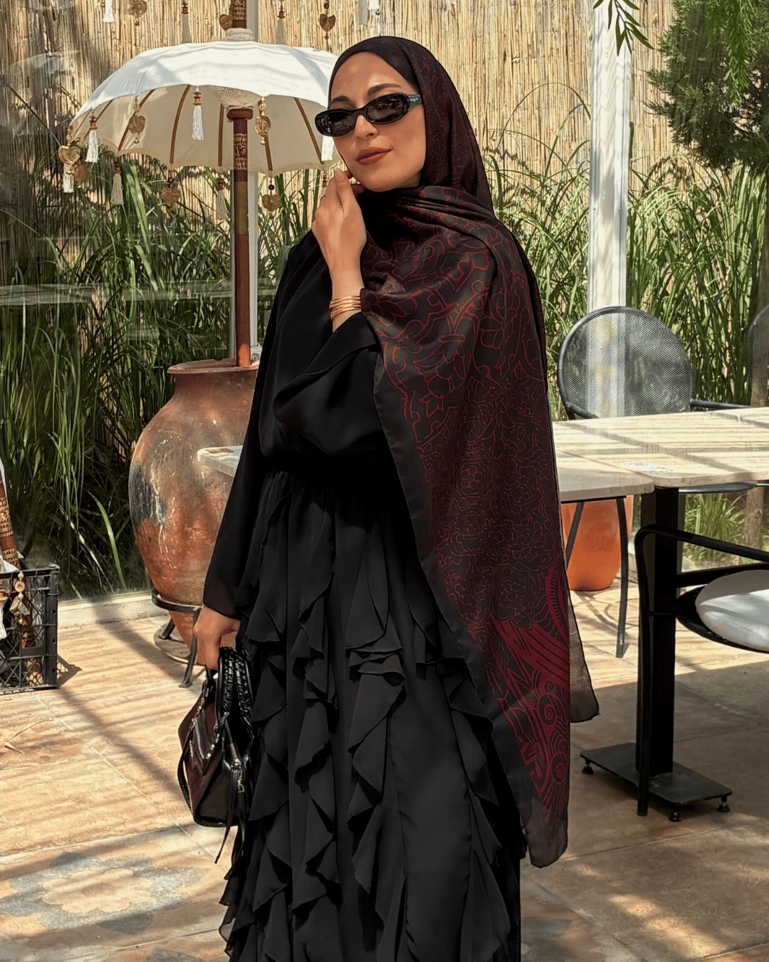 Şule'nin Nar & Lav Harem Rüyası Desen Şal Tercihi - 77 · görsel 2