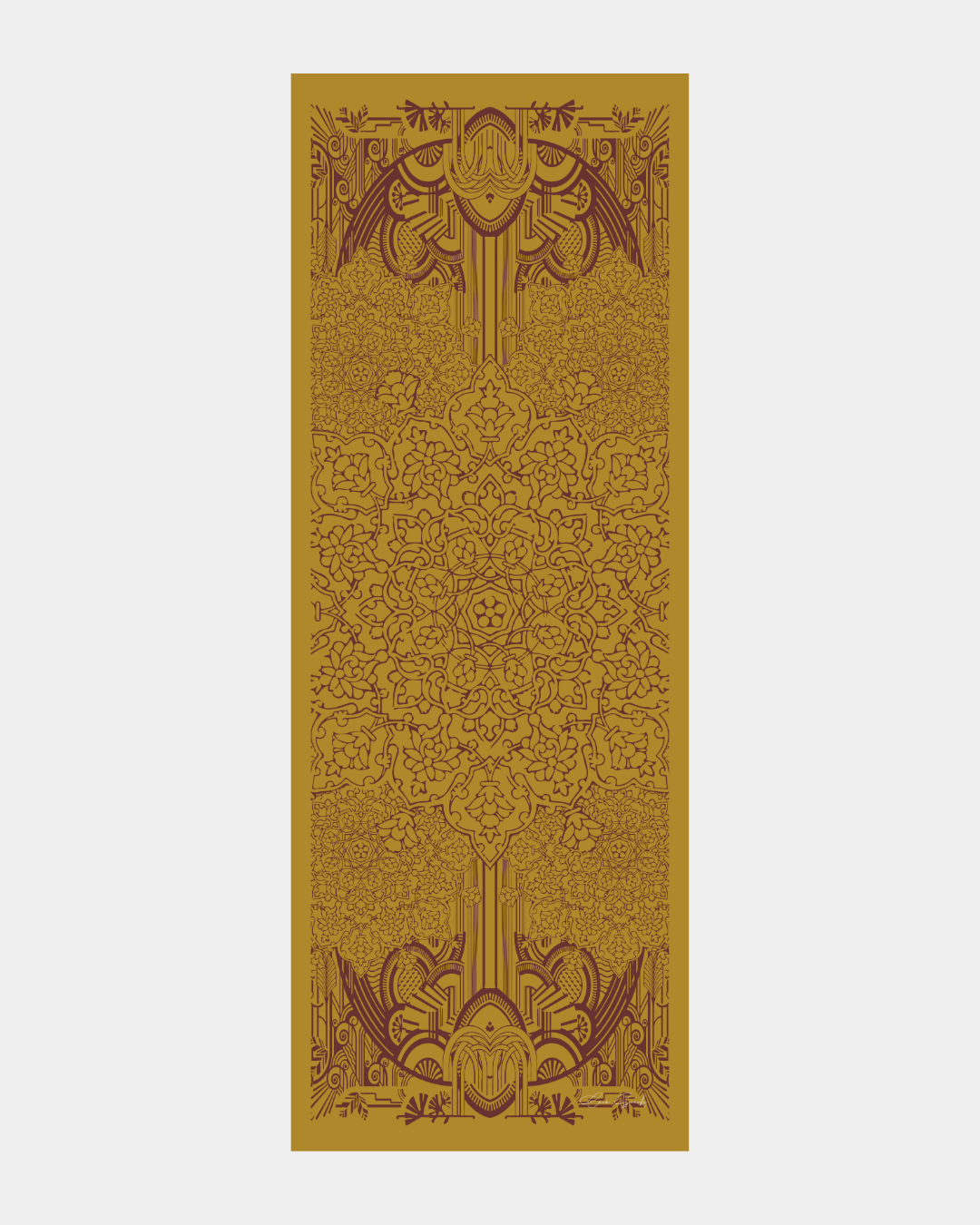 Saf Altın & Tarçın Rüzgarı Harem Rüyası Desen Şal - 32 · görsel 5
