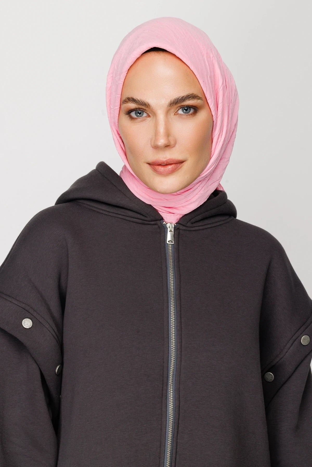Şeker Pembe Bambu Eşarp · görsel 2