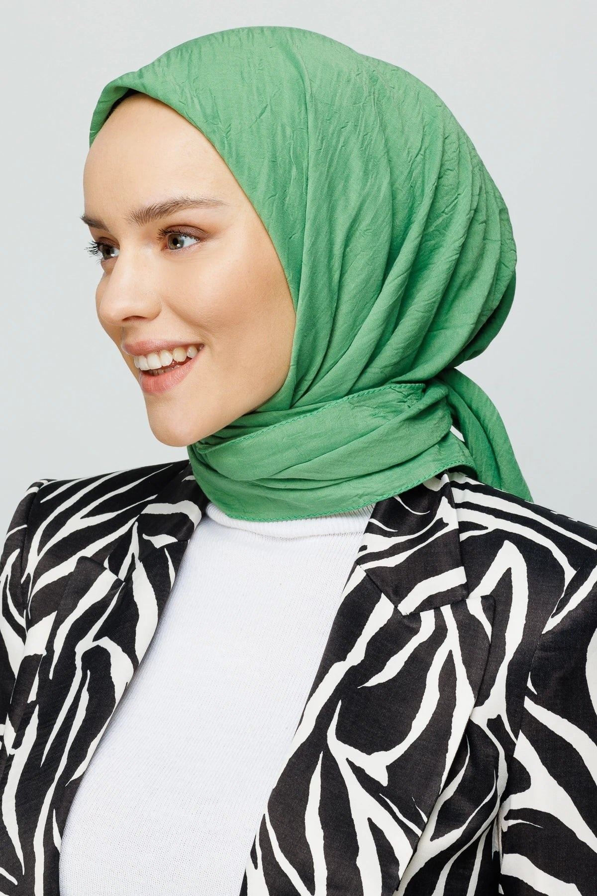 Su Yeşili Bambu Eşarp · görsel 2