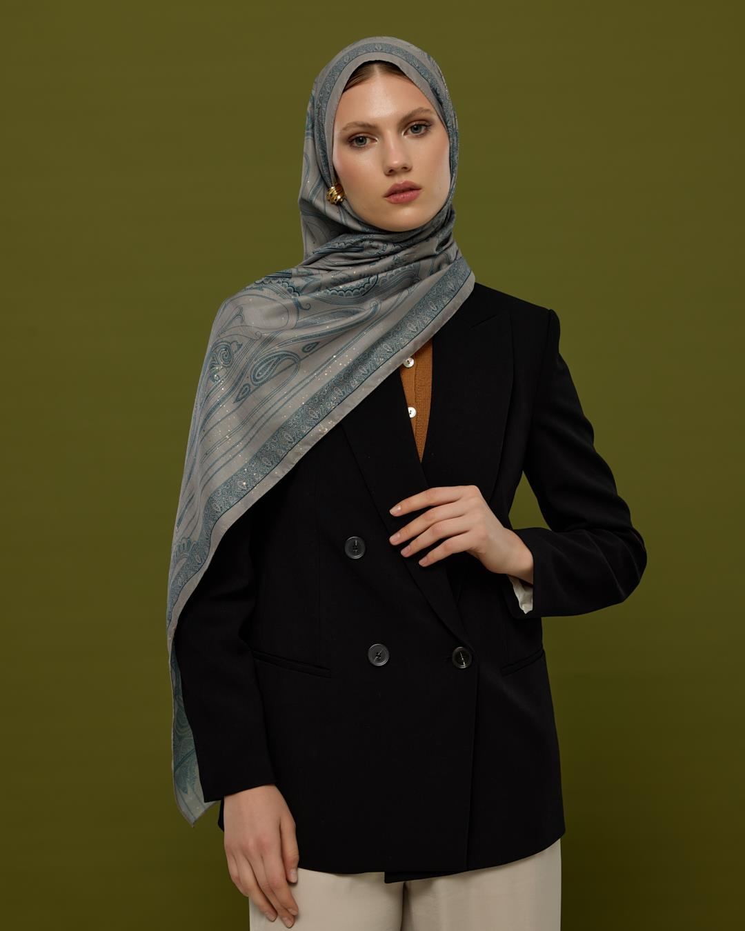 Taş & Gece Hürrem Desen Şal - 58 · görsel 4