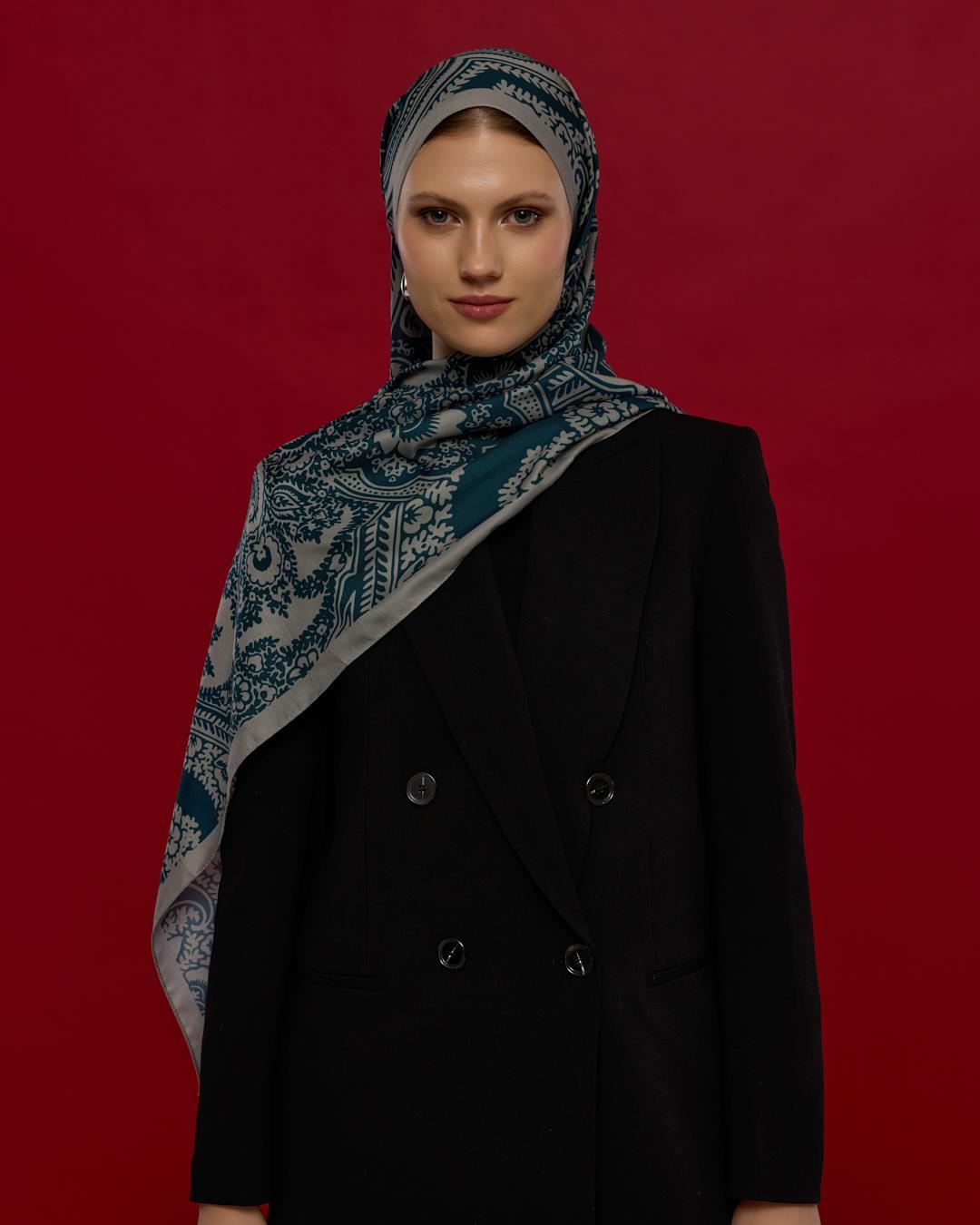 Taş & Gece Sultani Desen Şal - 58 · görsel 5
