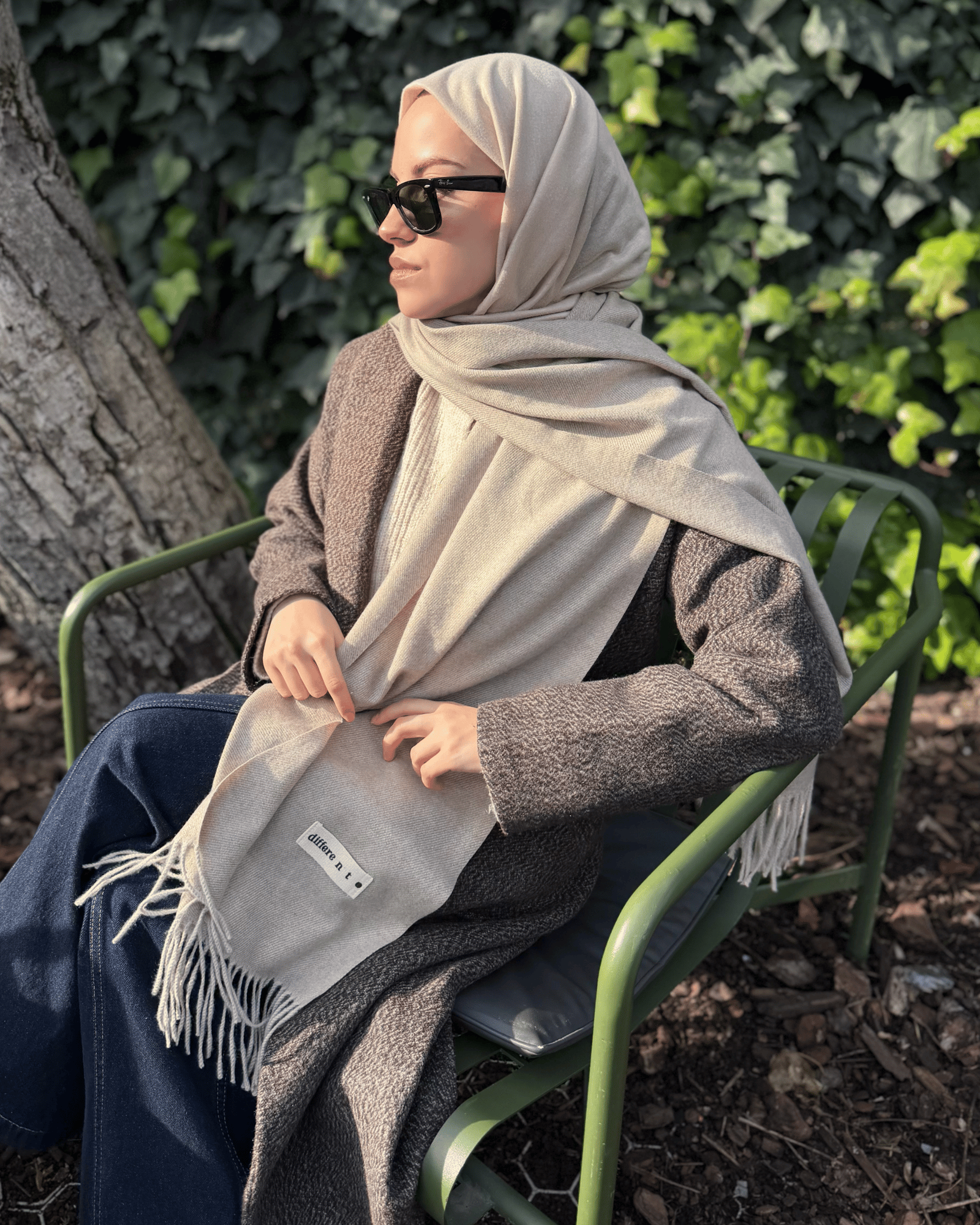 Taş İthal Kaşmir Atkı · görsel 2