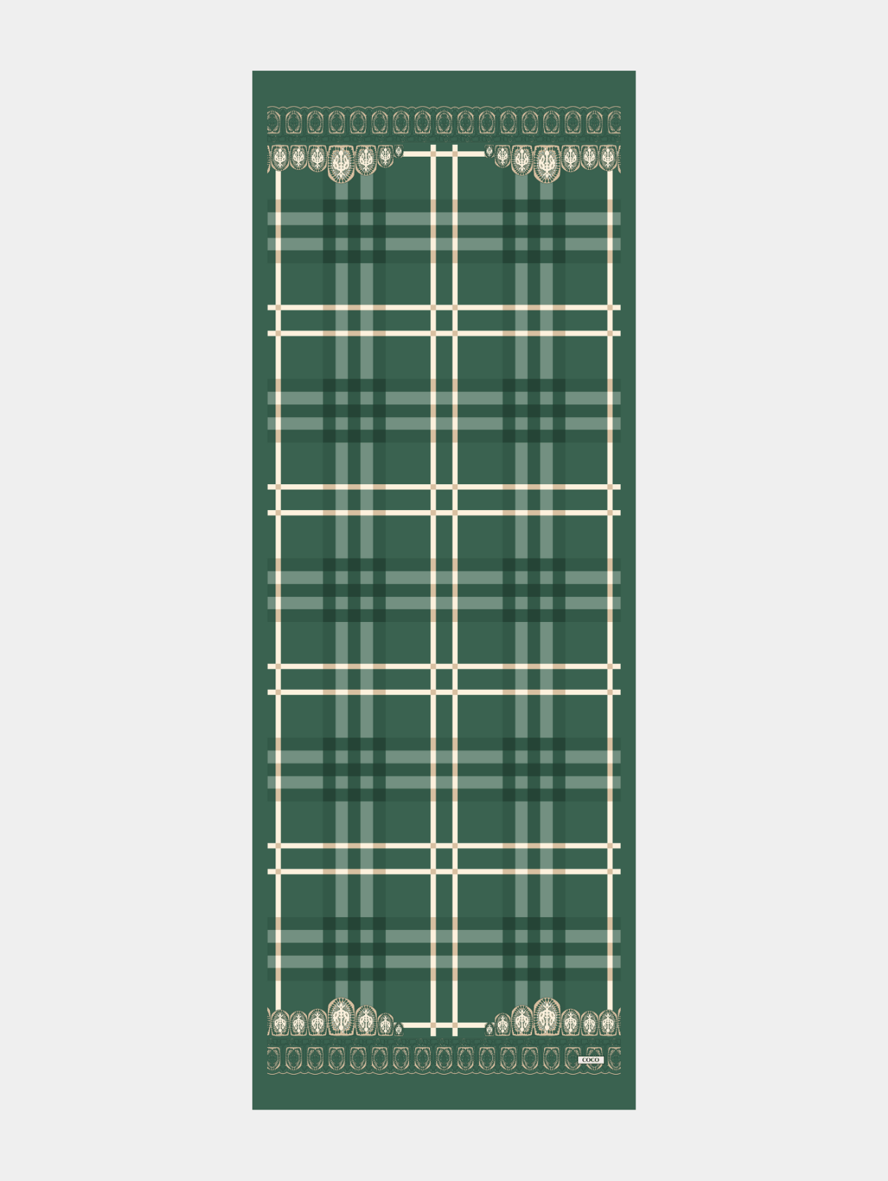 Busenur'un Zümrüt Tartan Desen Şal Tercihi · görsel 5