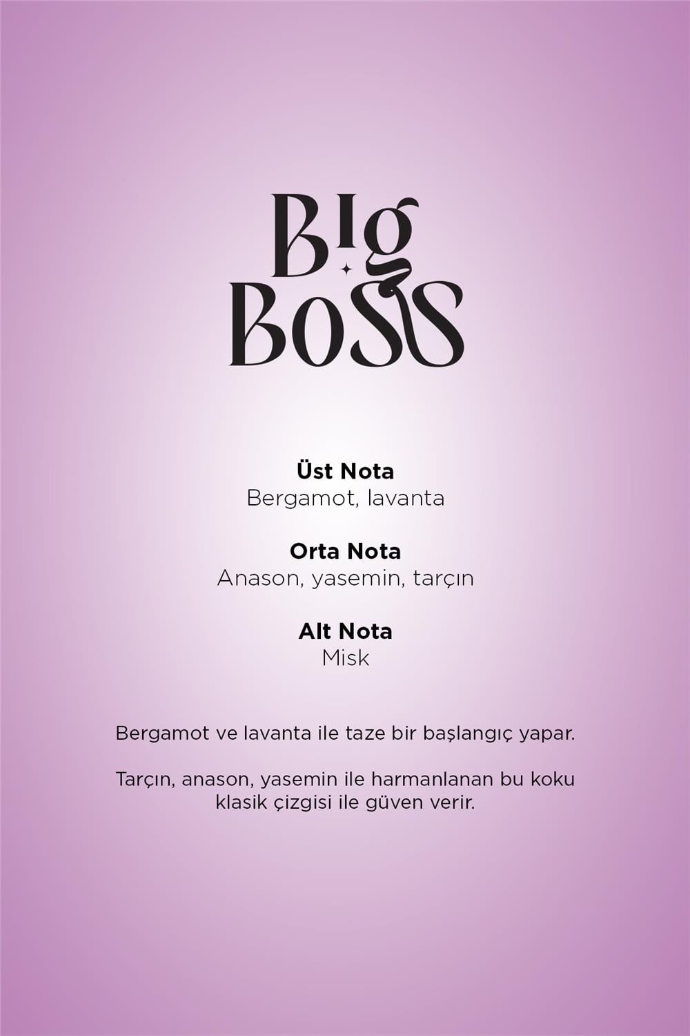 Big Boss 50ML Classic Seri