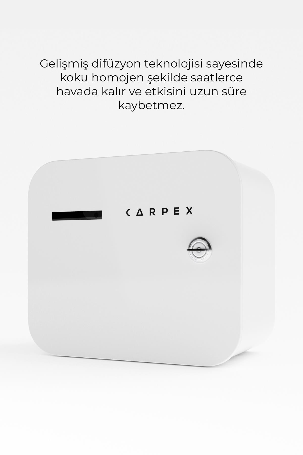 A1 Eco Geniş Alan Koku Makinesi ve Dark Sapphire A1 Koku Kartuşu 200 ML Seti