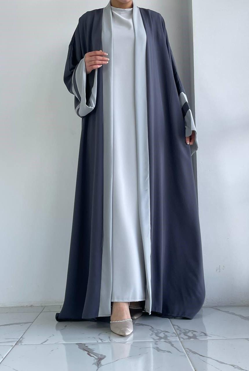 Füme Dubai Abaya Takım