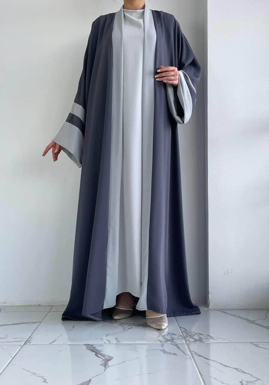 Füme Dubai Abaya Takım