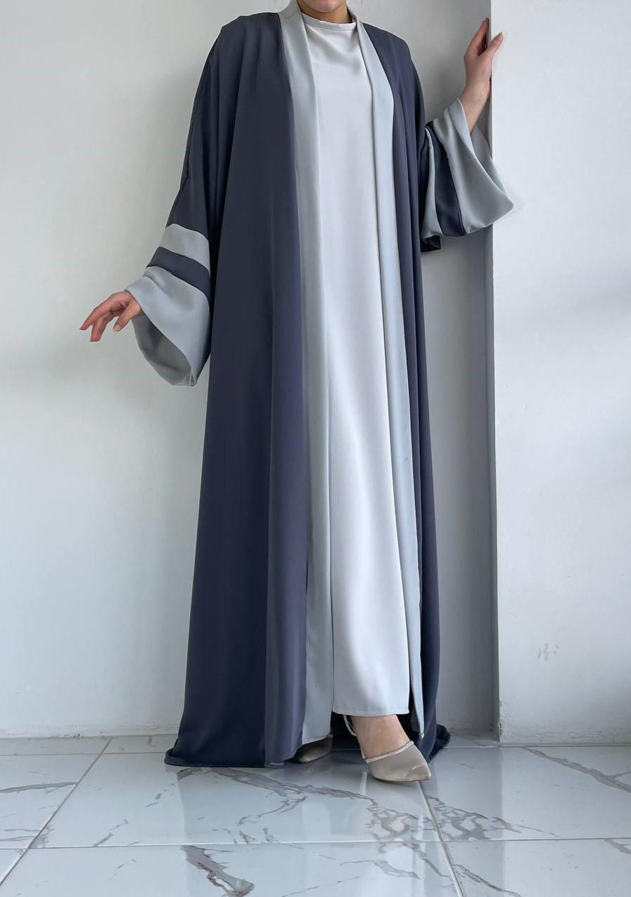 Füme Dubai Abaya Takım