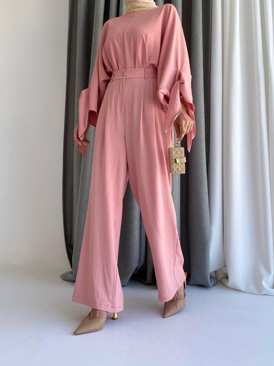 Pembe Pantolon Takım