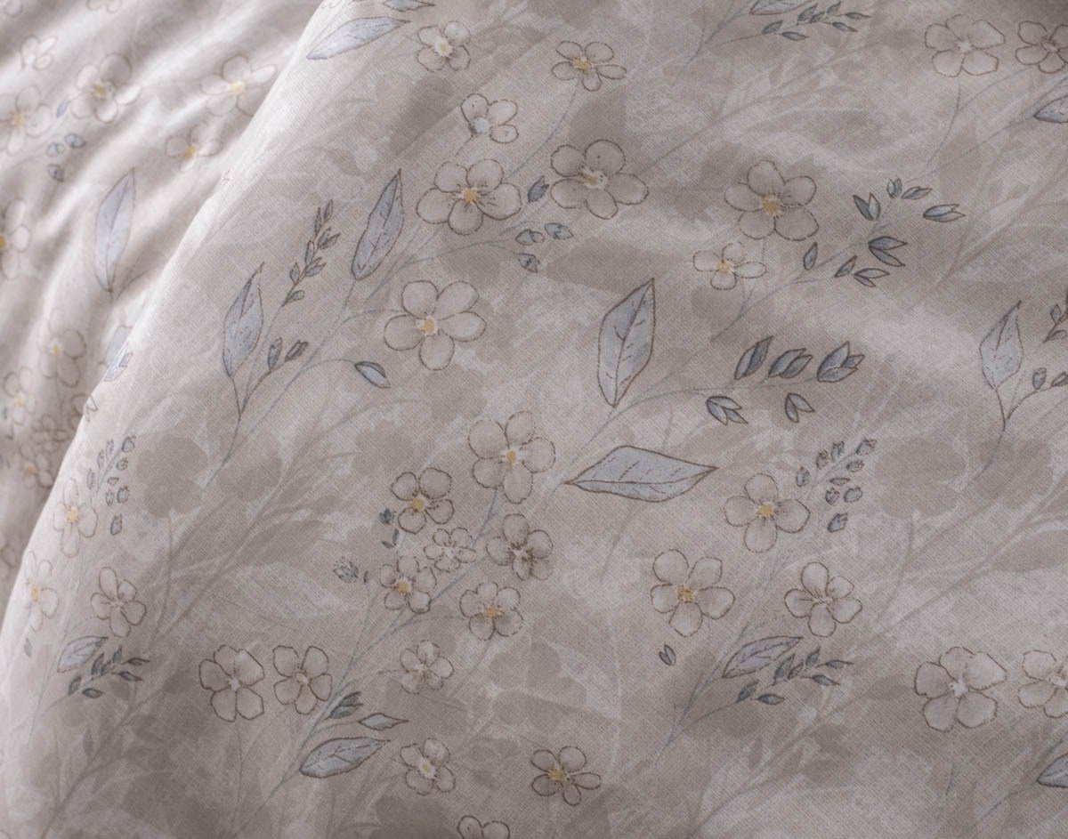 Çift Kişilik Elegance Baskılı Saten Nevresim Takımı Sierra