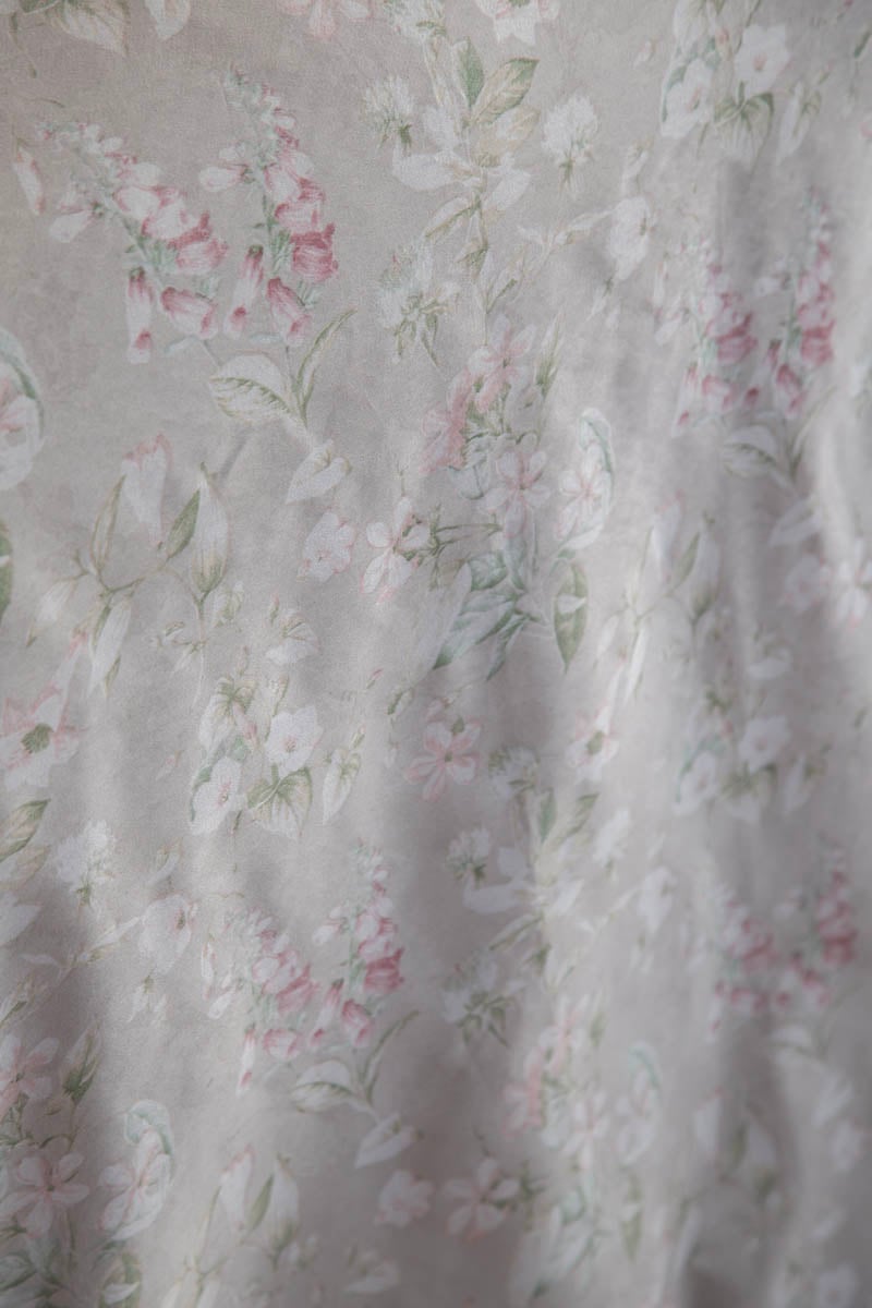 King Size Franny Bej Elegance Saten Nevresim Takımı