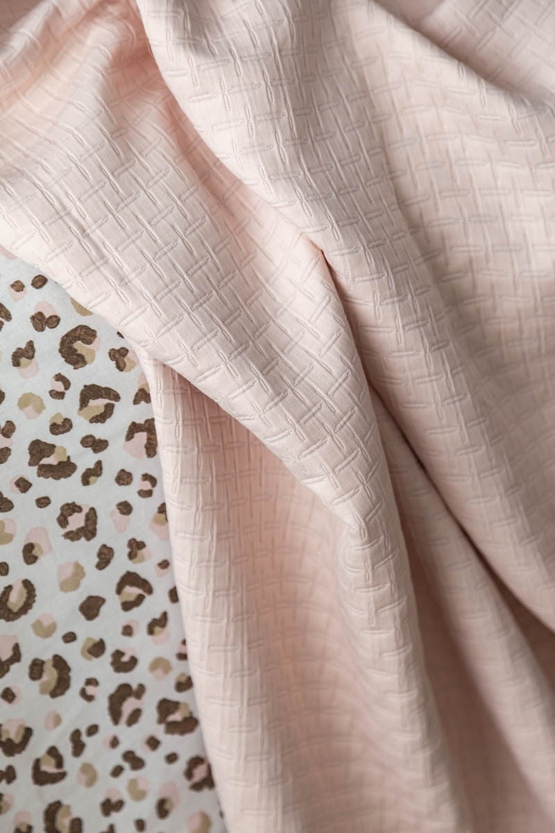 Tek Kişilik Cozy Yatak Örtüsü Odelin Blush