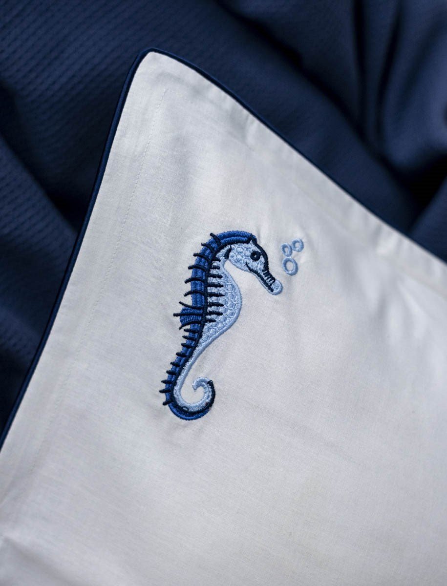 Tek Kişilik Exclusive Pike Takımı Sea Horse İndigo