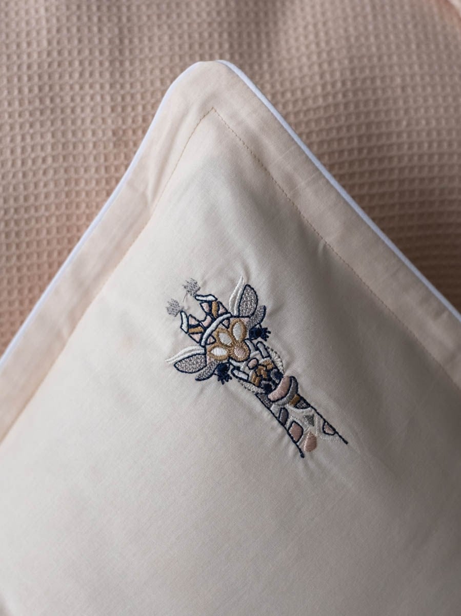 Tek Kişilik Exclusive Pike Takımı Giraffe Pudra
