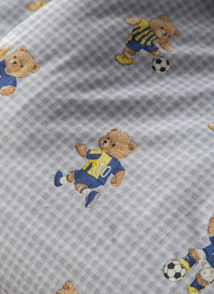 Tek Kişilik Nevresim Takımı Mishka Blue