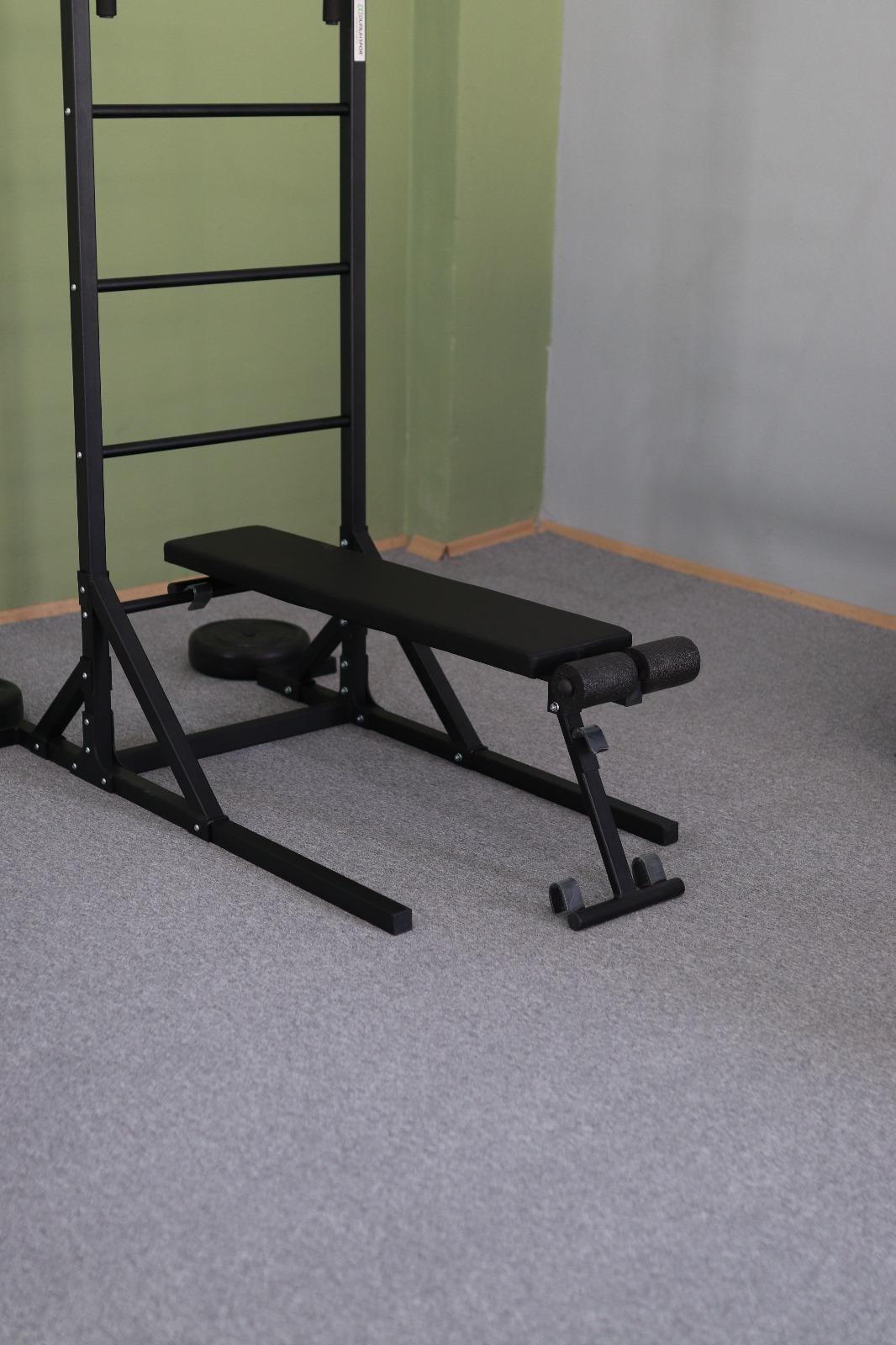 İsveç Duvarı Bench Sehpası