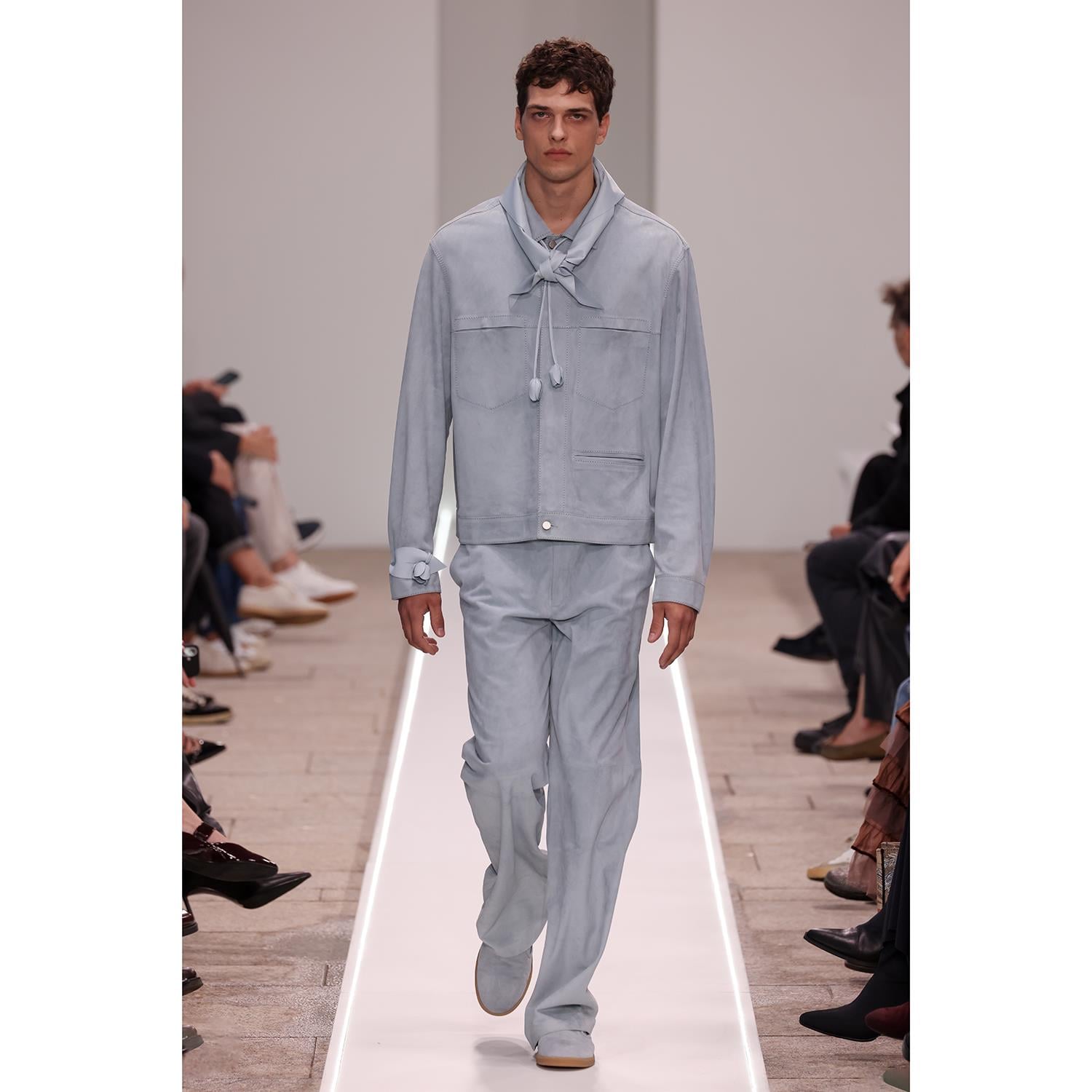 K14967  | Leather Jean Inspired Jacket