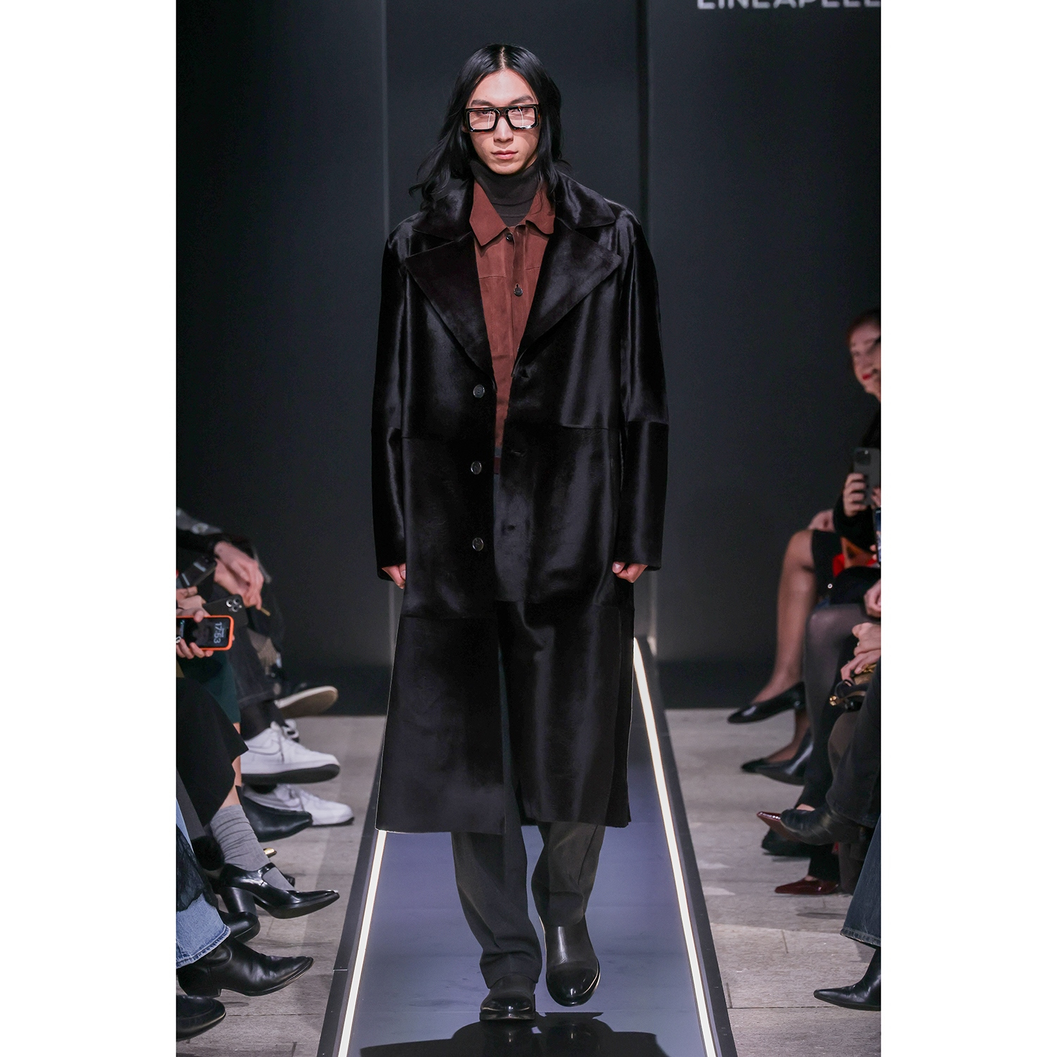 K15144 - SHEARLING LONG COAT