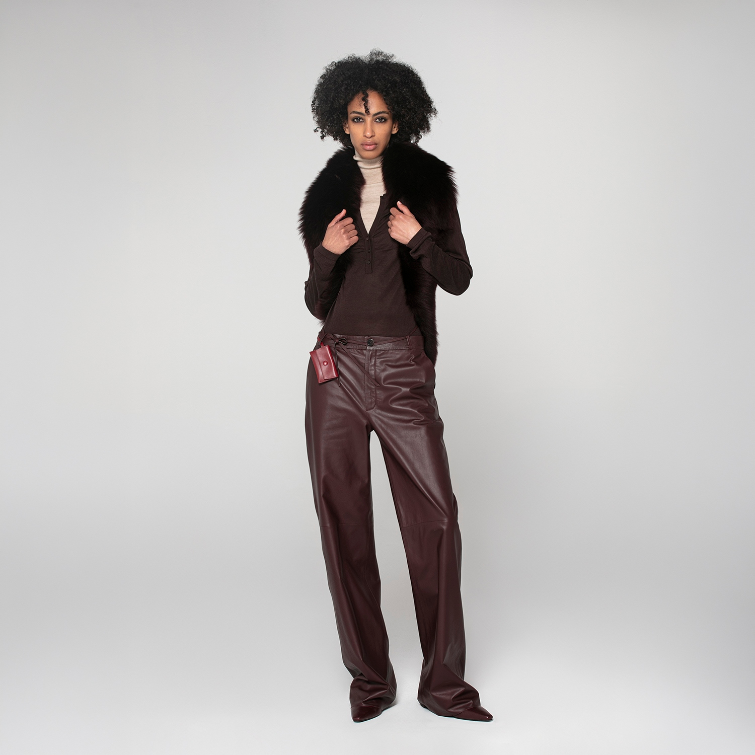 K152101 - LEATHER TROUSERS