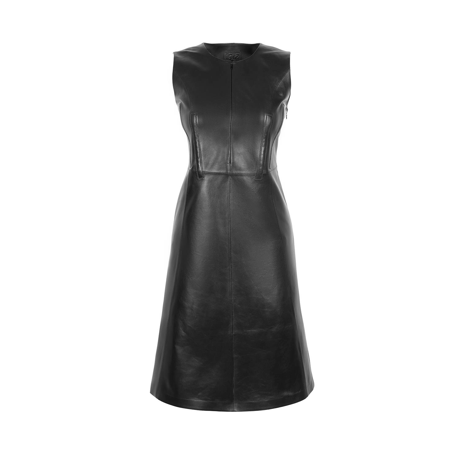 K14509 | Leather Soft Corset Dress