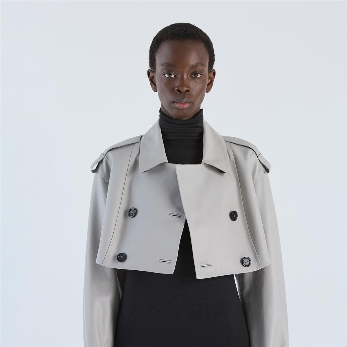 K14707| Detachable Trench Coat