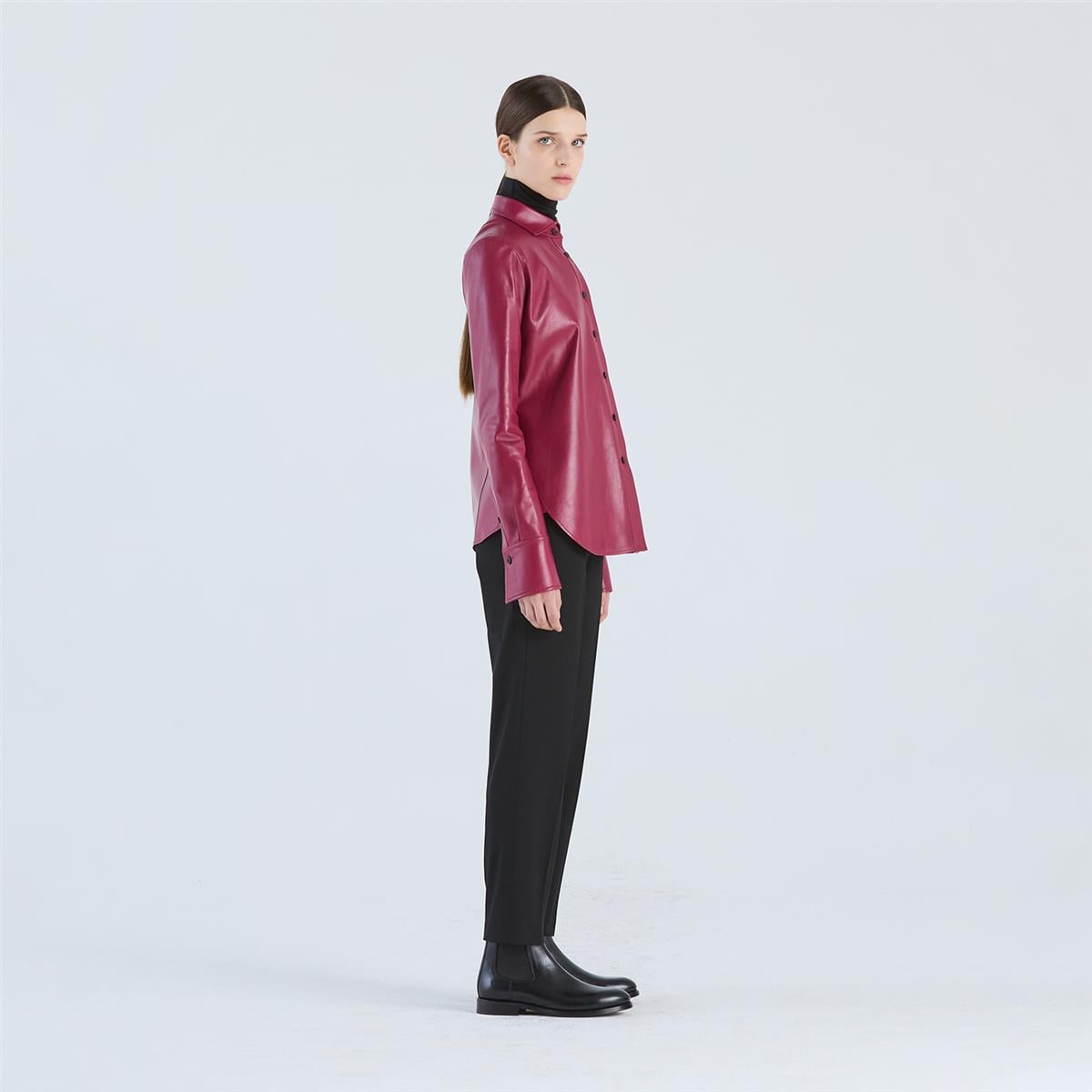 K14739 | Leather Shirt