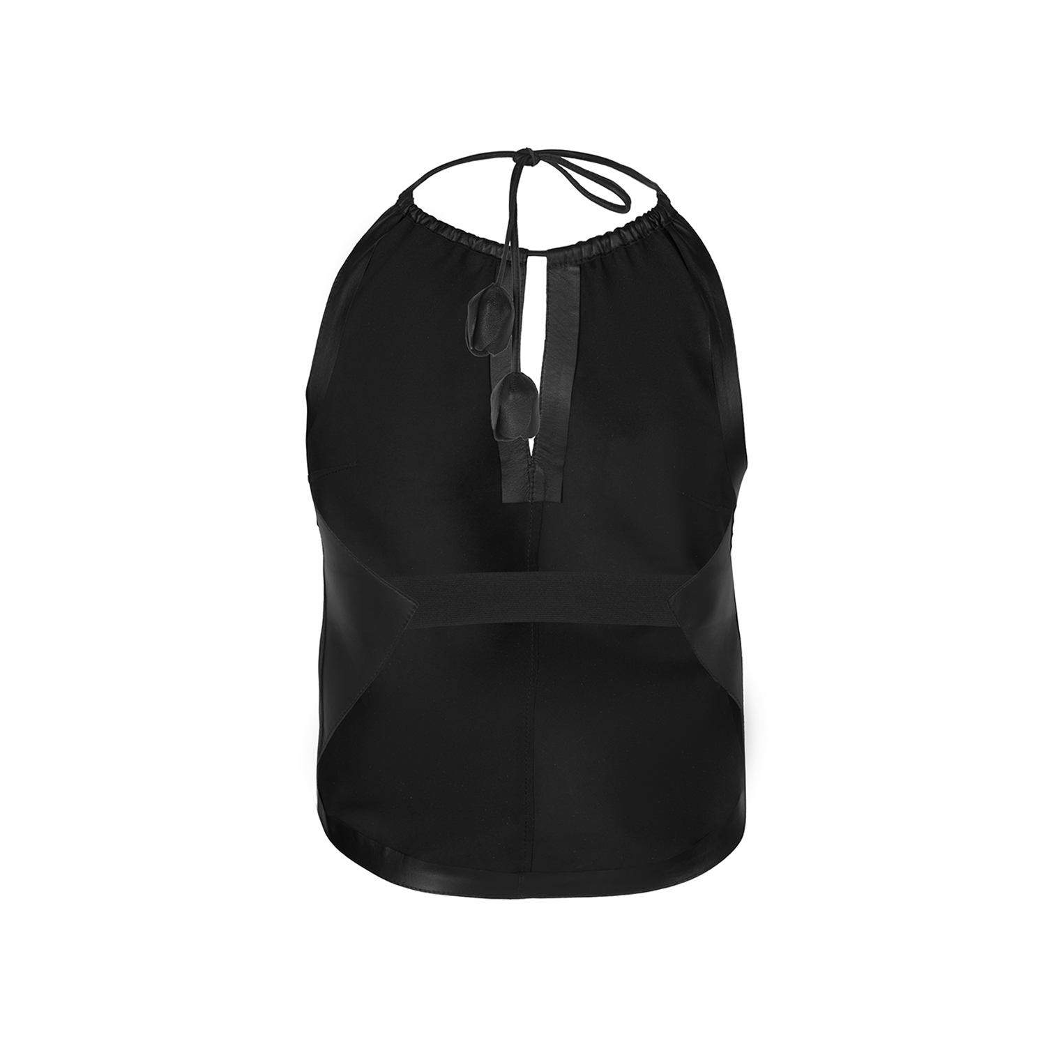 K14922 | LEATHER APRON TOP