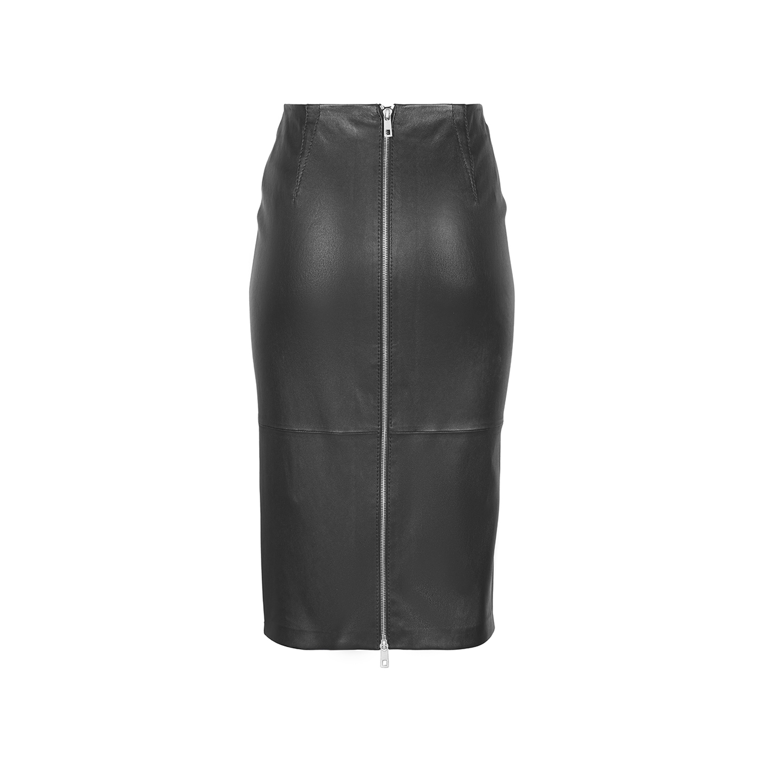 K14937 | LEATHER PENCIL SKIRT