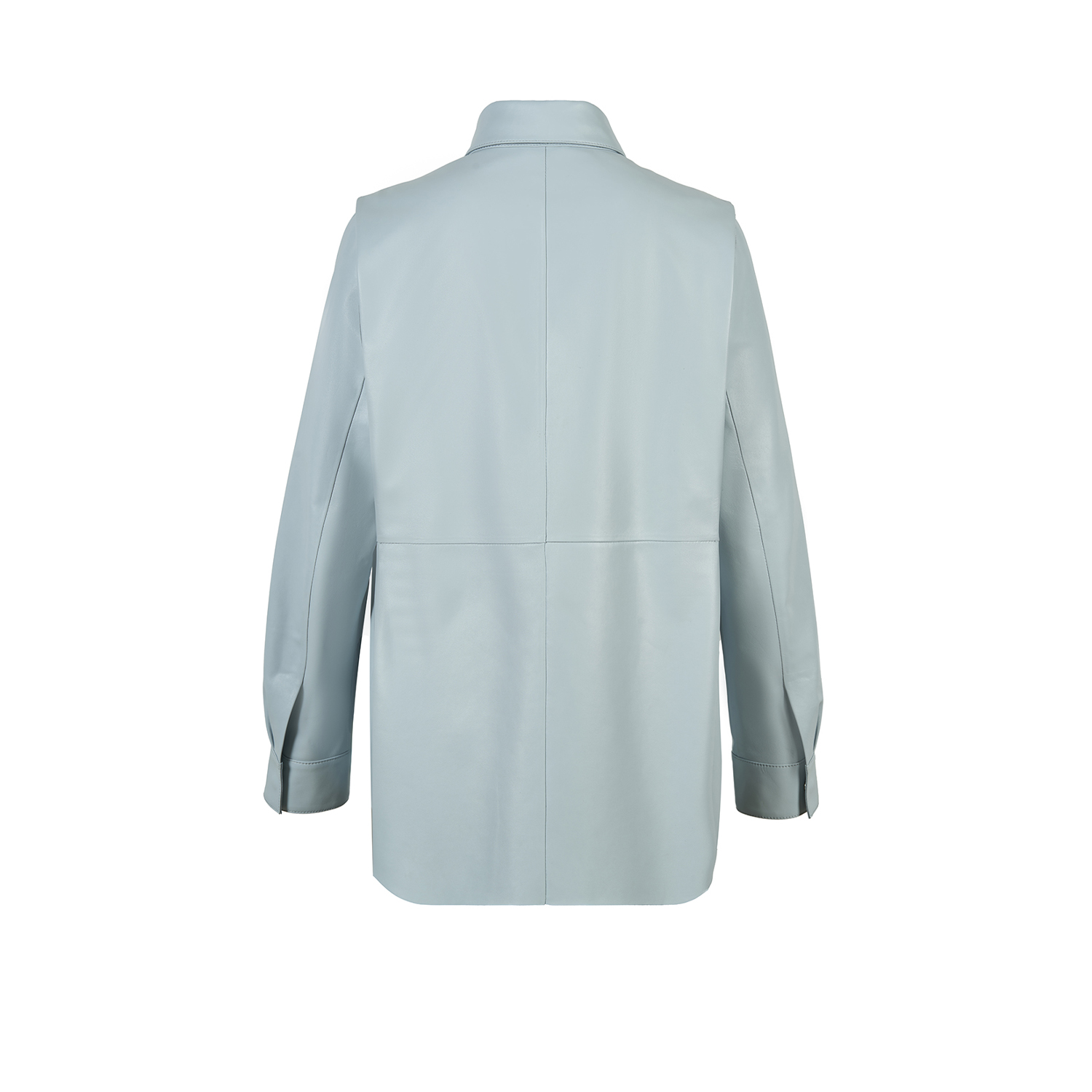K14953 | LEATHER STRAIGHT SHIRT