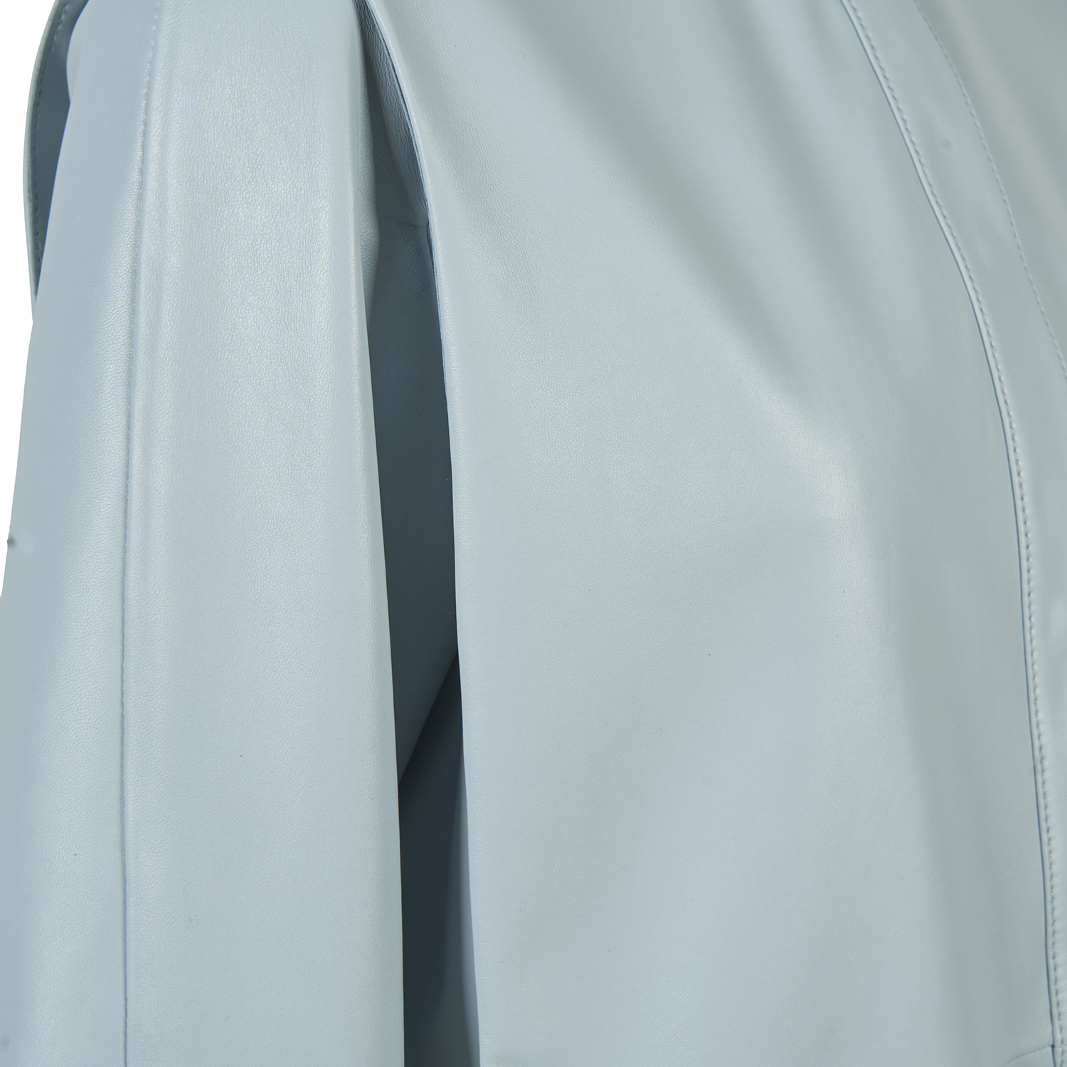 K14953 | LEATHER STRAIGHT SHIRT